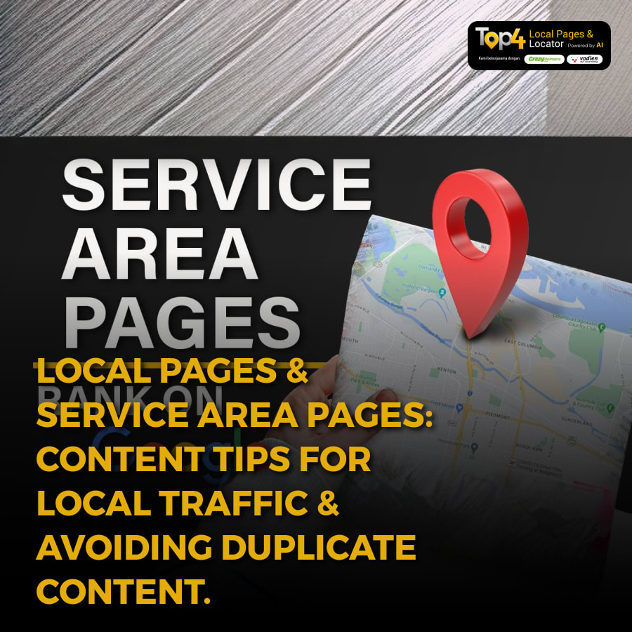 Local Pages & Service Area Pages: Content Tips for Local Traffic & Avoiding Duplicate Content