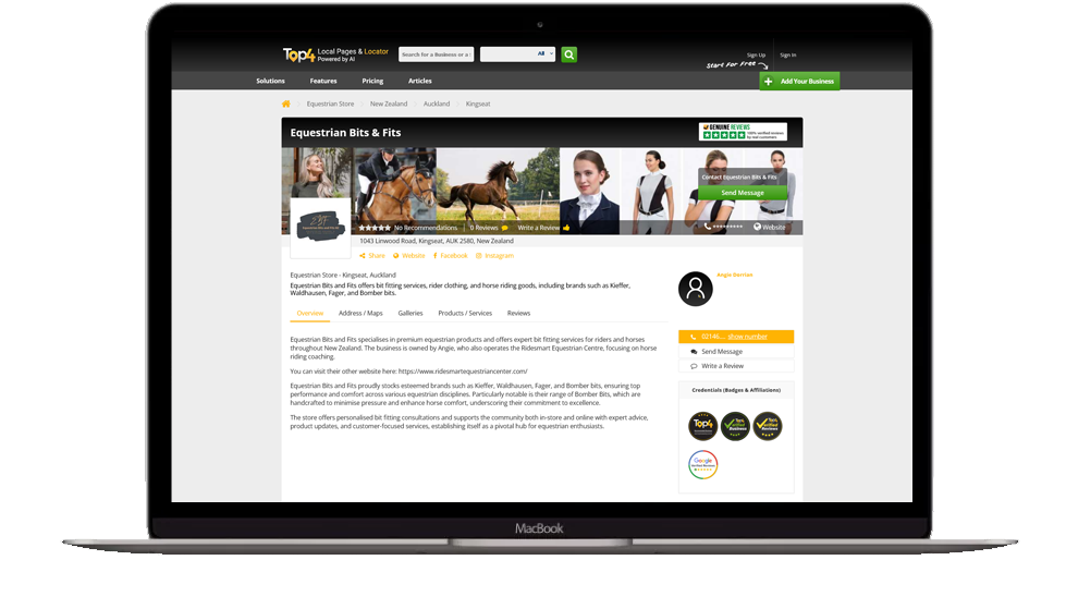 SEO Services - Equestrian Bits&Fits