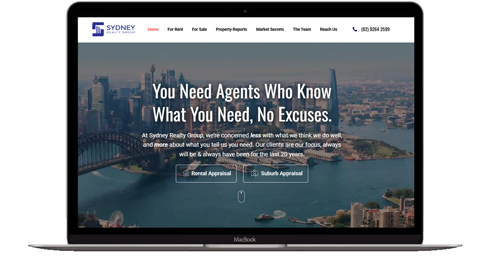 Website Development - Sydney Realty Group