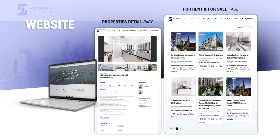 Website Development – Sydney Realty Group